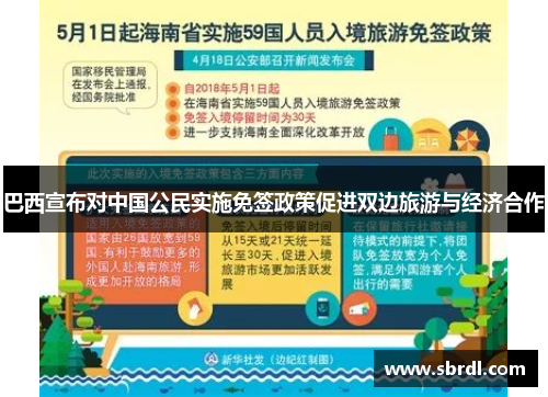 巴西宣布对中国公民实施免签政策促进双边旅游与经济合作